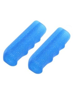 Custom Grips 7/8 long 116mm Kraton Rubber Sparkle/Blue.